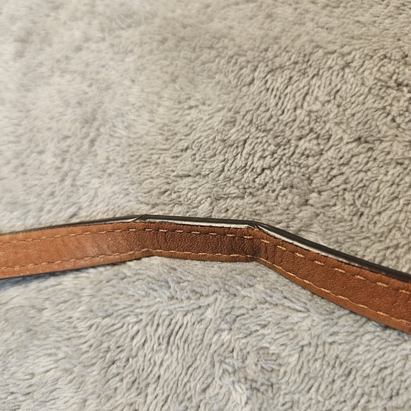 Michael Kors Brown Signature Coated Canvas and Leather Fulton Crossbody Bag - Picture 13 of 13